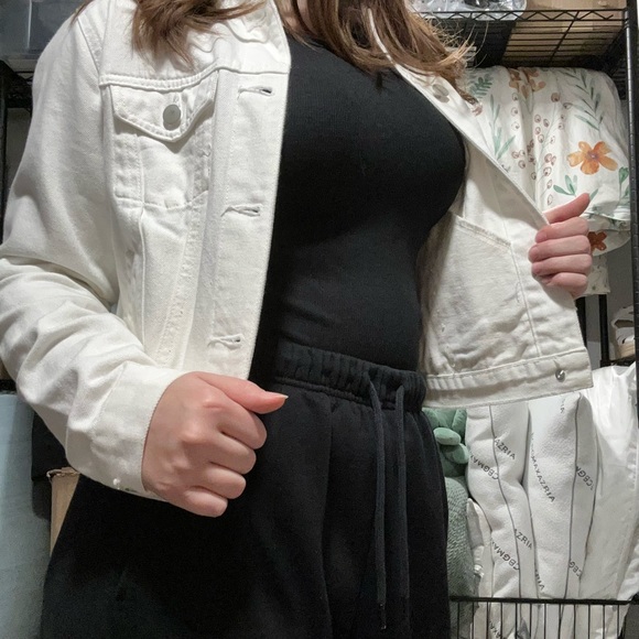 Collection: Blue and White Denim Jackets - Picture 3 of 9